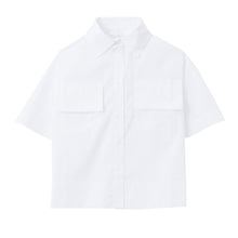 Load image into Gallery viewer, 50% OFF       FLAPS SHIRT - WHITE