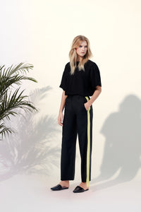 50% OFF  SPORTY TROUSERS BLACK
