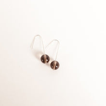 Load image into Gallery viewer, EARRINGS SMOKY QUARTZ