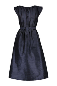 TROCADERO MIDI  SILK DRESS