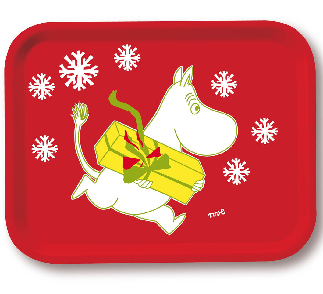 Tray 43×33 Christmas Moomin/Christmas gift