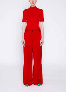 50% OFF  70's style pants red