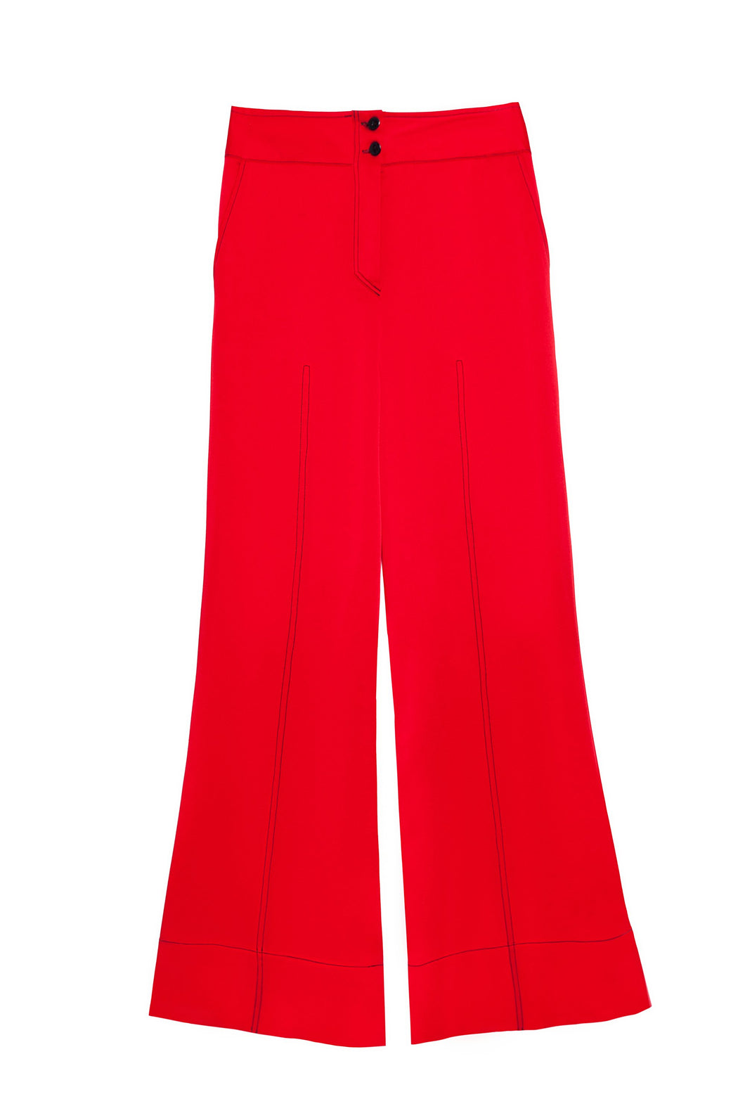 50% OFF  70's style pants red