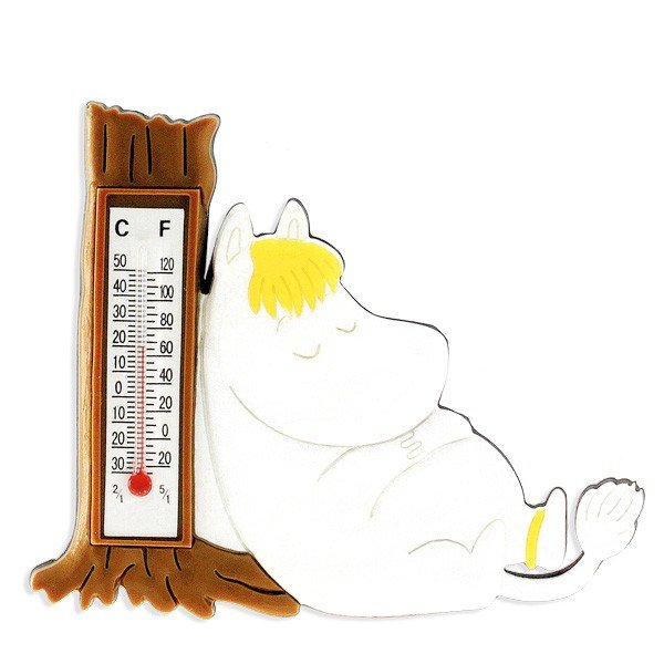 Moomin Snorkfroken magnet thermometer