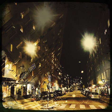 Nightlights at Skånegatan