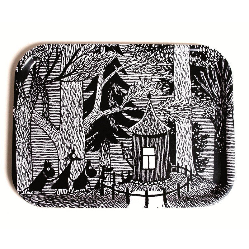 Tray 43×33 Cottege in the Wood Moomin
