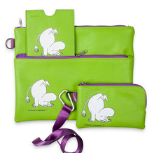 Load image into Gallery viewer, 50% Moomin Green telephone pouch