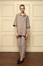 Load image into Gallery viewer, 50% OFF Albin unisex shirt linen,  purple grey