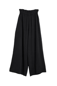 50% OFF Flare pants with stretch waist black